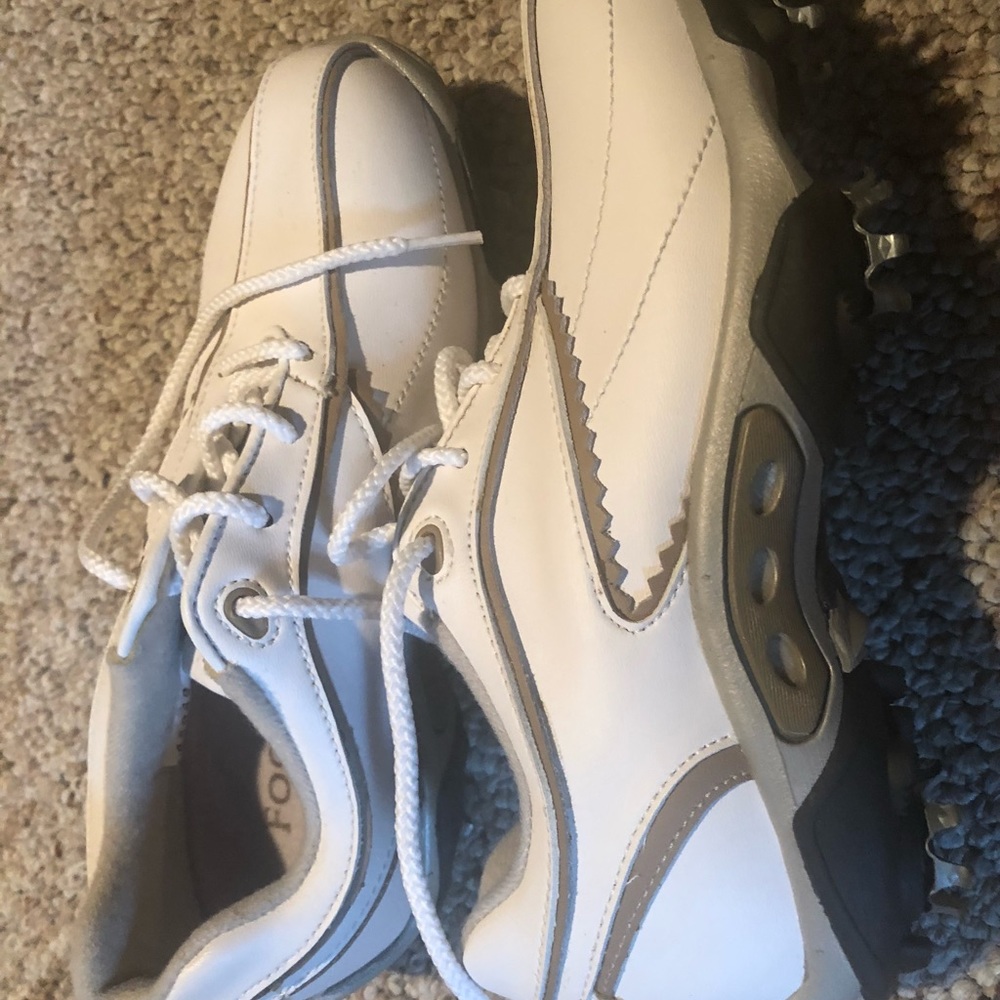 Kids golf shoes size 2 foot joy perfect